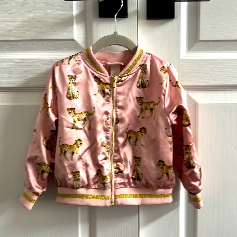 H&M Satin Bomber Jacket
